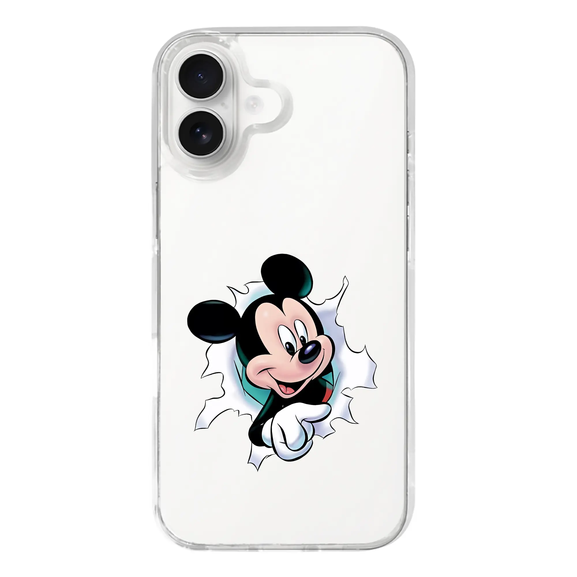 ミッキーマウス（Mickey Mouse） グッズ ミッキーマウス（Mickey Mouse） - iPhone 17シリーズ 透明スマホケース – 薄型・耐衝撃・精密フィット保護カバー